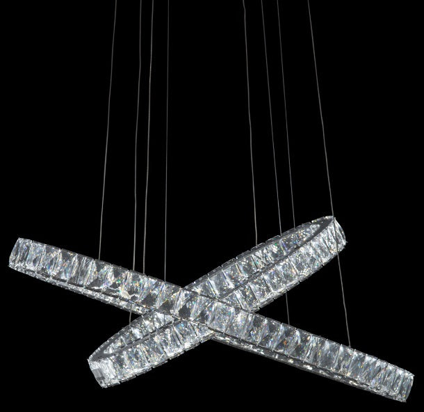 AICO Furniture Lighting Crossover LED Chandelier image