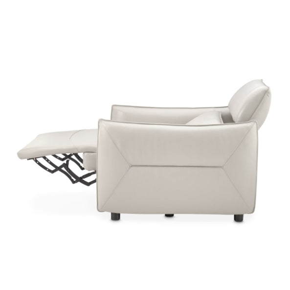 AICO Furniture Verona Matching Chair in Light Gray