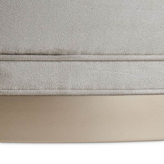 AICO Malibu Crest Cocktail Ottoman in Chardonnay