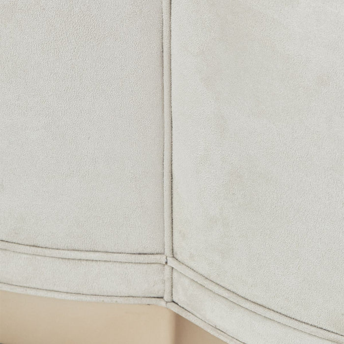 AICO Malibu Crest Cocktail Ottoman in Chardonnay