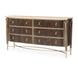 AICO Villa Cherie Dresser in Hazelnut image