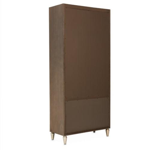 AICO Villa Cherie Bookcase in Hazelnut