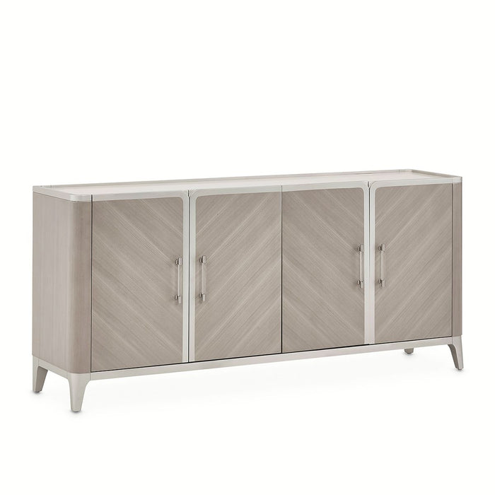 AICO Lanterna Sideboard in Silver Mist