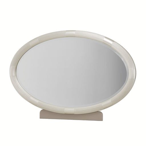 AICO Lanterna Dresser Mirror in Silver Mist image
