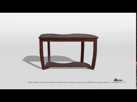 Furniture of America Crystal Falls Sofa Table CM4336S EXTERNAL_VIDEO 1