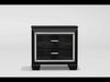 Furniture of America Bellanova 2-Drawer Nightstand CM7979BK-N EXTERNAL_VIDEO 1