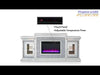 Acme Furniture Noralie Freestanding Electric Fireplace AC00522 EXTERNAL_VIDEO 1