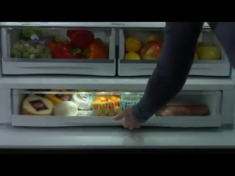 GE Profile 36-inch, 27.8 cu. ft. French 3-Door Refrigerator with Ice and Water PFE28KBLTS EXTERNAL_VIDEO 1