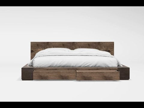 Furniture of America Janeiro California King Platform Bed with Storage CM7629CK-BED EXTERNAL_VIDEO 1