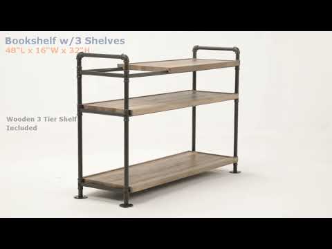 Acme Furniture Bookcases 3-Shelf AC00756 EXTERNAL_VIDEO 1