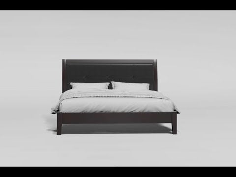 Furniture of America Enrico I California King Platform Bed CM7088CK-BED EXTERNAL_VIDEO 1