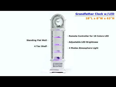 Acme Furniture Home Decor Clocks AC00352 EXTERNAL_VIDEO 1