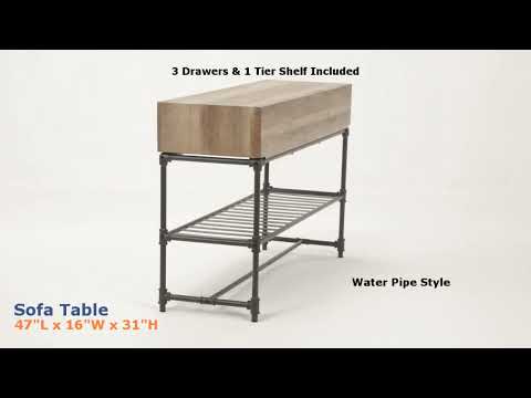 Acme Furniture Brantley Sofa Table LV00750 EXTERNAL_VIDEO 1