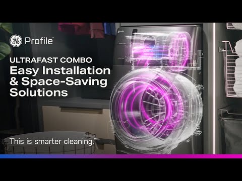 GE Profile All-in-One Electric Laundry Center with Fast Airflow Drying System PFQ97HSPVDS EXTERNAL_VIDEO 1