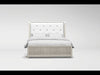 Furniture of America Bryant California King Upholstered Bed CM7288SV-CK-BED EXTERNAL_VIDEO 1