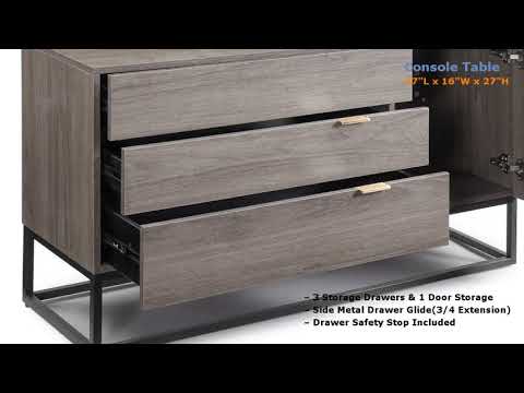 Acme Furniture Walden Console Table AC00791 EXTERNAL_VIDEO 1