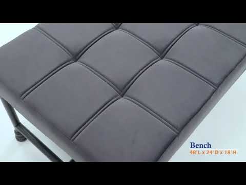 Acme Furniture Brantley Bench AC00428 EXTERNAL_VIDEO 1