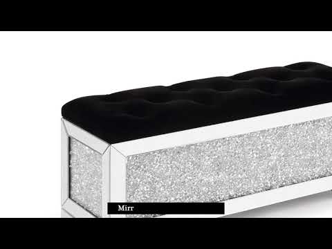 Acme Furniture Noralie Storage Bench AC00532 EXTERNAL_VIDEO 1