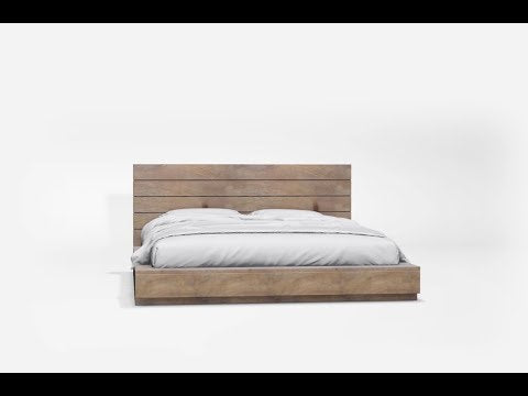 Furniture of America Coimbra King Panel Bed CM7623EK-BED EXTERNAL_VIDEO 1