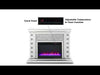 Acme Furniture Noralie Freestanding Electric Fireplace AC00507 EXTERNAL_VIDEO 1