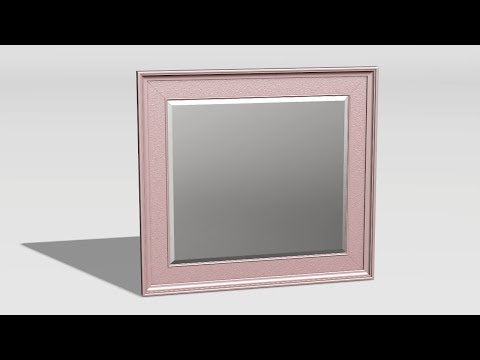 Furniture of America Avior Dresser Mirror CM7170RG-M EXTERNAL_VIDEO 1