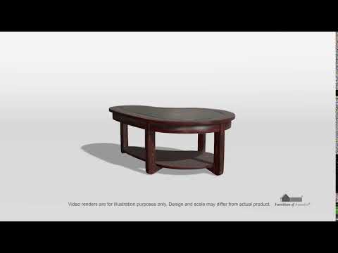 Furniture of America Crystal Falls Coffee Table CM4336C EXTERNAL_VIDEO 1