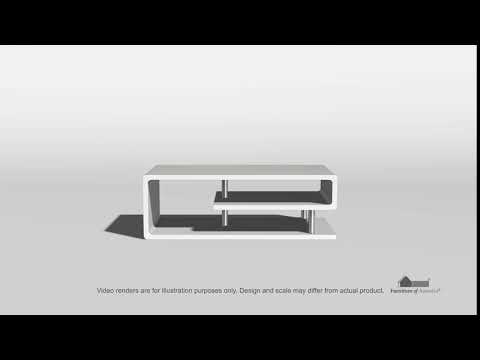 Furniture of America Ninove Coffee Table CM4057BK-C EXTERNAL_VIDEO 1