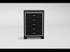 Furniture of America Bellanova 4-Drawer Chest CM7979BK-C EXTERNAL_VIDEO 1