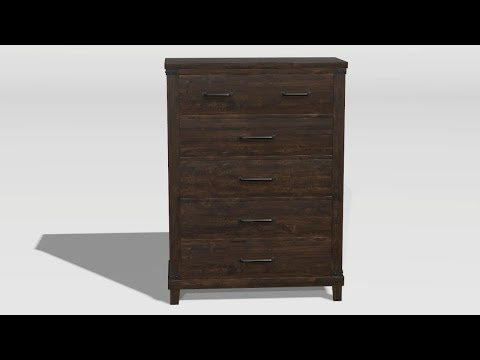 Furniture of America Bianca 5-Drawer Chest CM7734C EXTERNAL_VIDEO 1