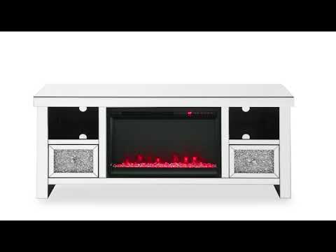 Acme Furniture Noralie TV Stand LV00313 EXTERNAL_VIDEO 1