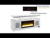 Acme Furniture Noralie Freestanding Electric Fireplace LV00523 EXTERNAL_VIDEO 1