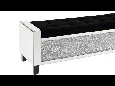 Acme Furniture Noralie Storage Bench AC00534 EXTERNAL_VIDEO 1