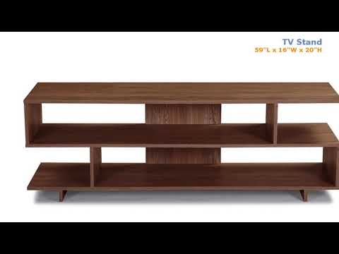 Acme Furniture Abhay TV Stand with Cable Management LV00793 EXTERNAL_VIDEO 1