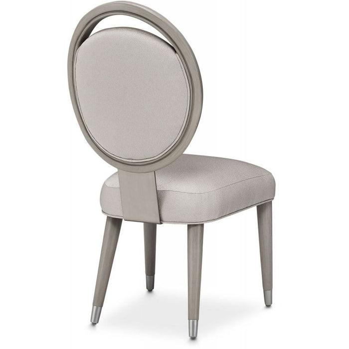 AICO Eclipse Side Chair (Set of 2) in Moonlight