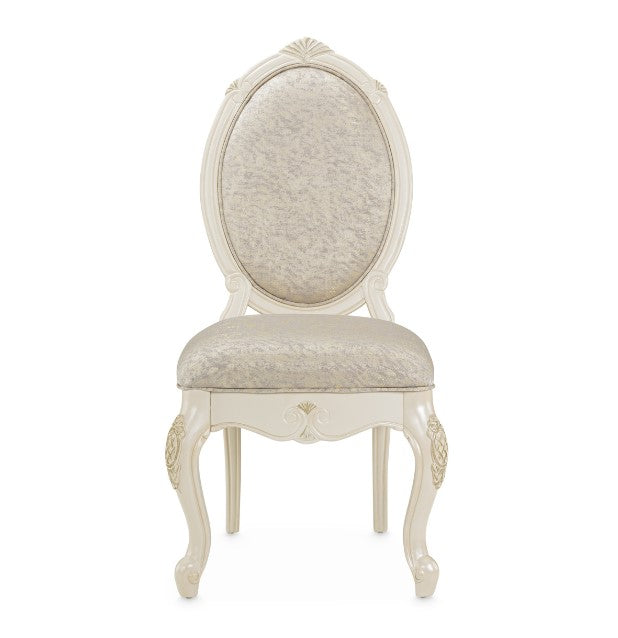 AICO Lavelle Side Chair in Classic Pearl (Set of 2)