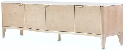 AICO Malibu Crest TV Console in Blush 9007081-131 image
