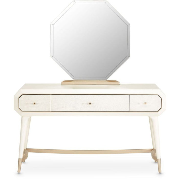 AICO La Rachelle Vanity Mirror in Medium Champagne